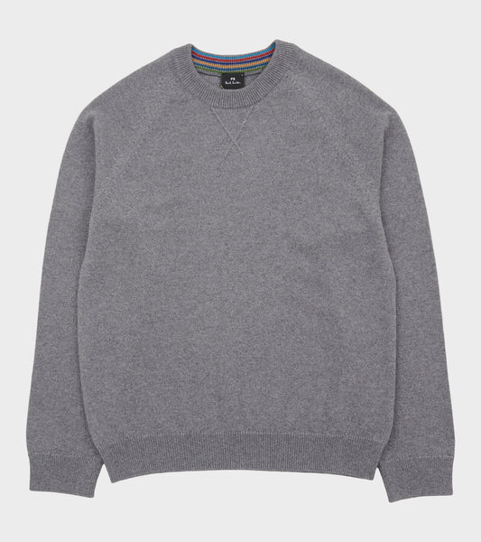 Merino Crewneck Sweater Grey