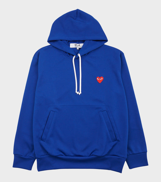 U Red Heart Hoodie Blue