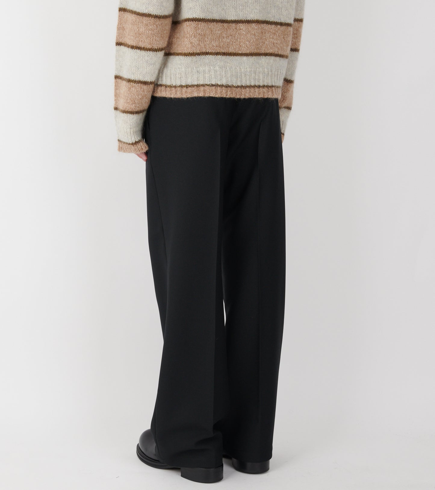 Sune Tailored Bootcut Trousers Black