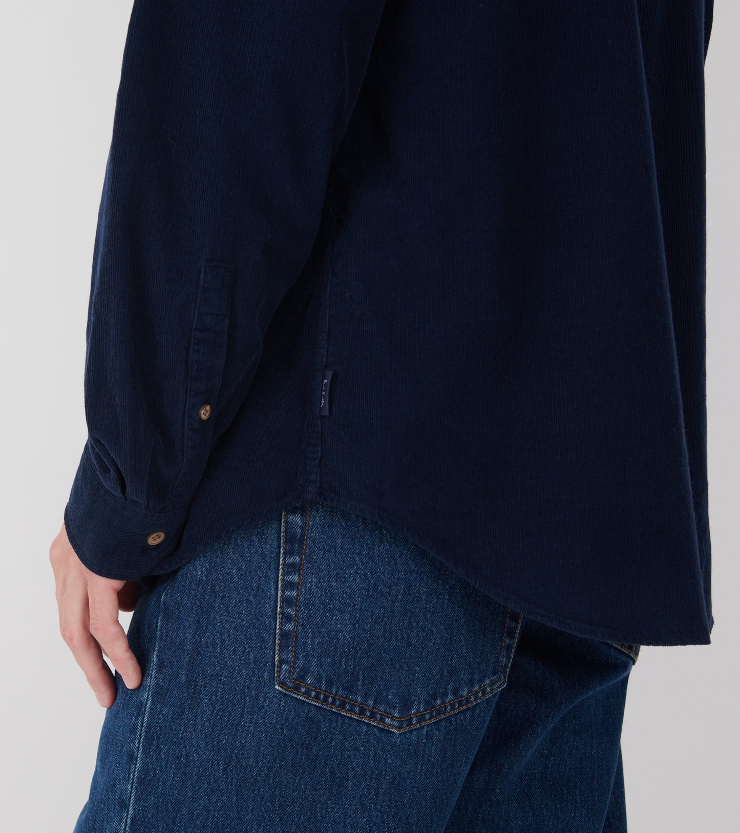 Corduroy Shirt Dark Blue