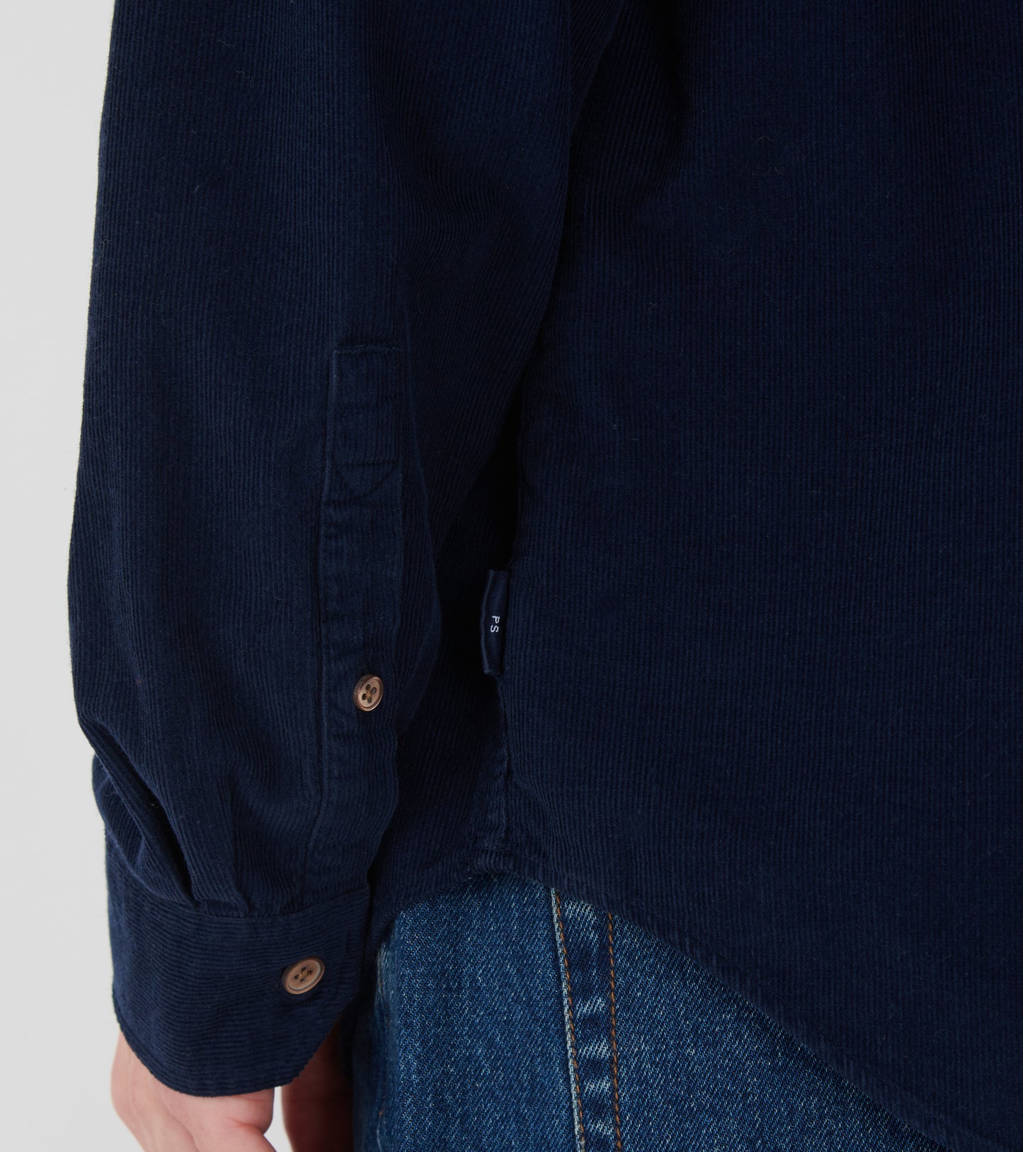 Corduroy Shirt Dark Blue