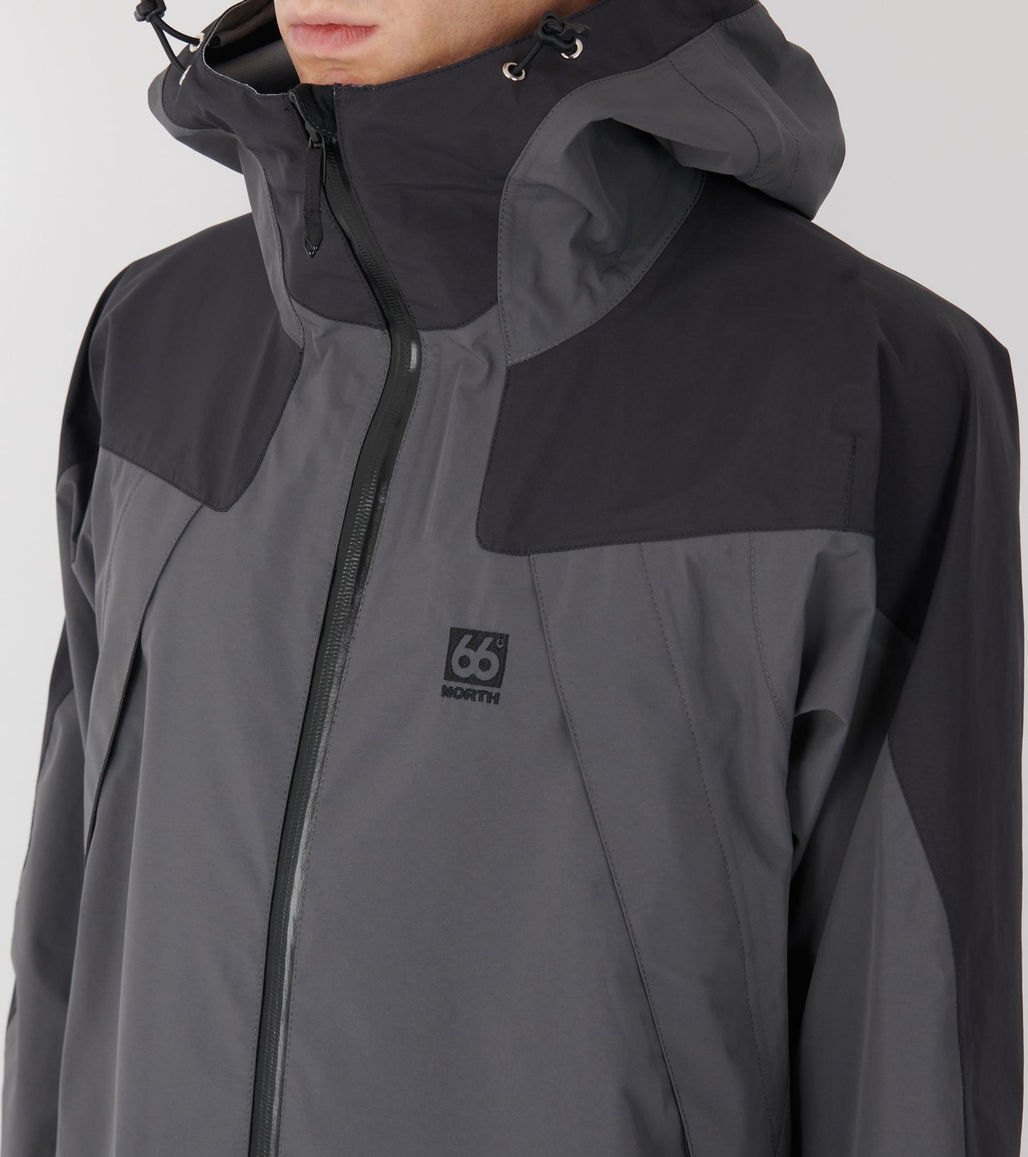 Dyngja Shell Jacket Black/Grey