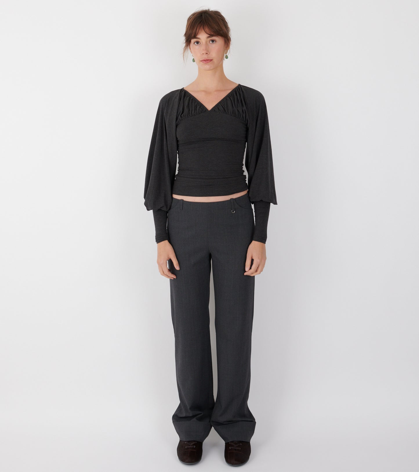 Tapioca Top Dark Grey