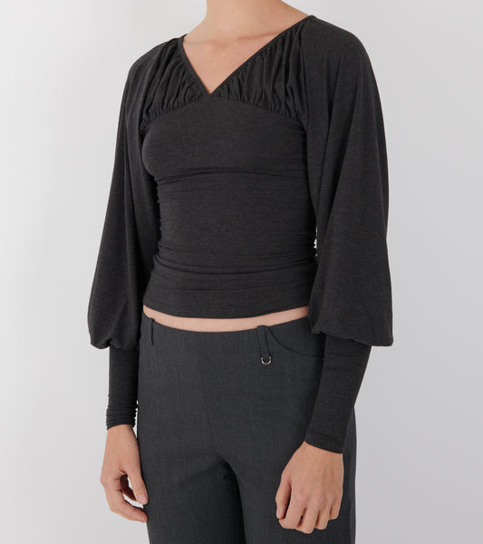 Tapioca Top Dark Grey