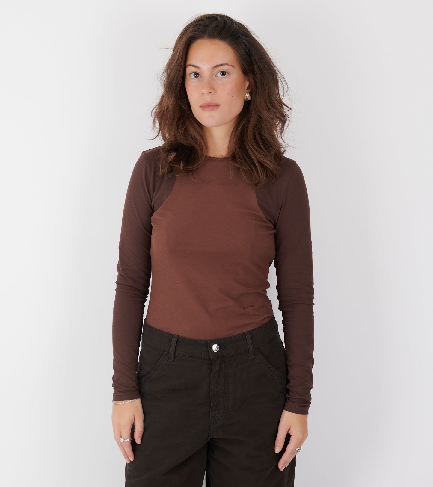 Sombrita Top Brown