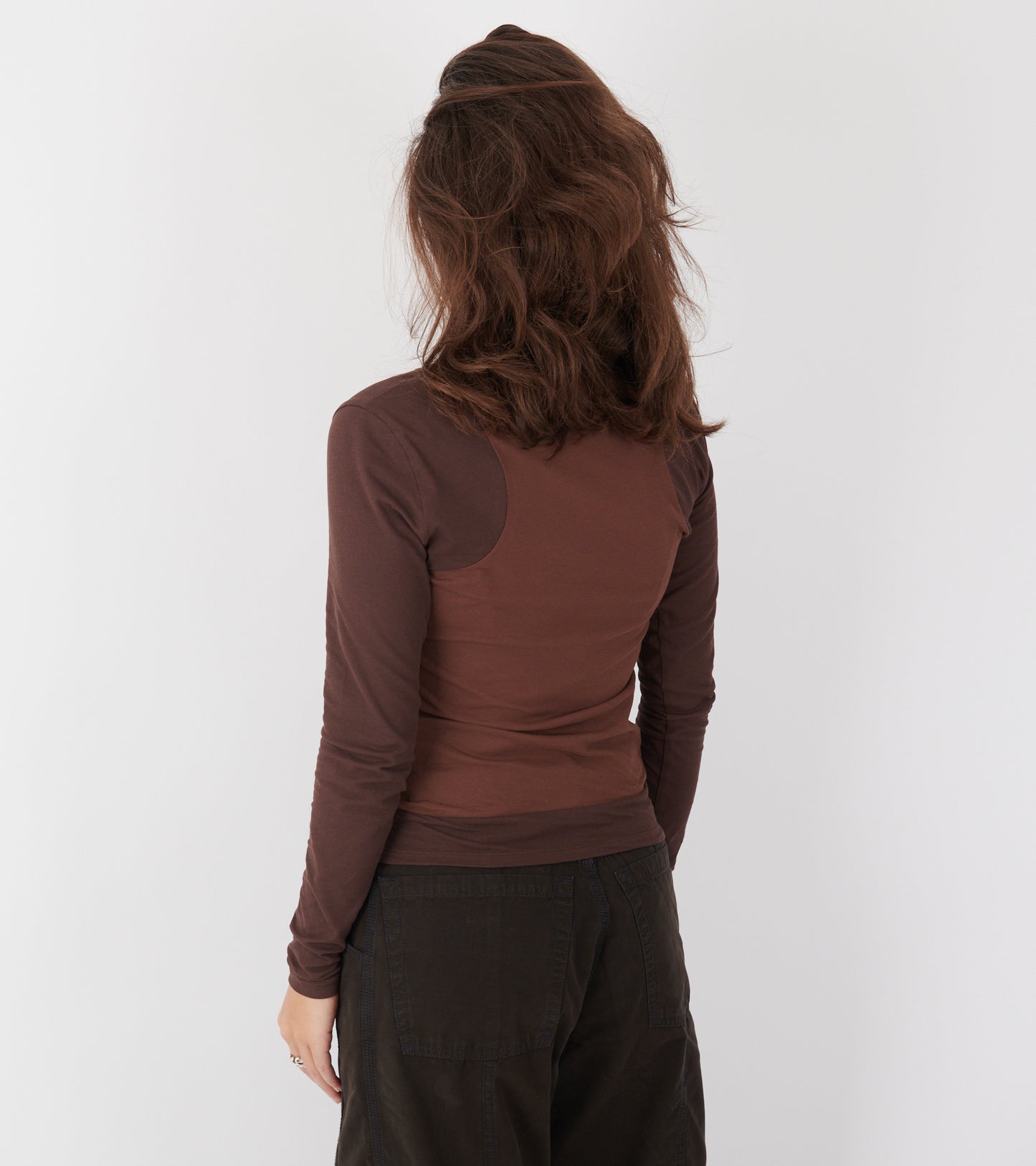 Sombrita Top Brown
