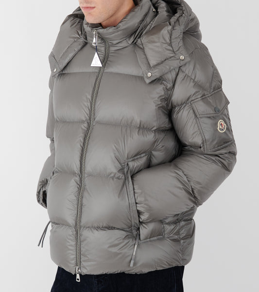 Couyere Hooded Down Jacket Grey