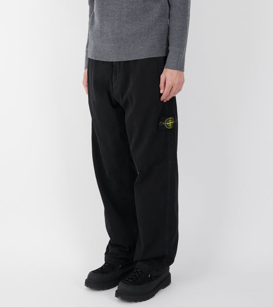 Canvas Trousers Black