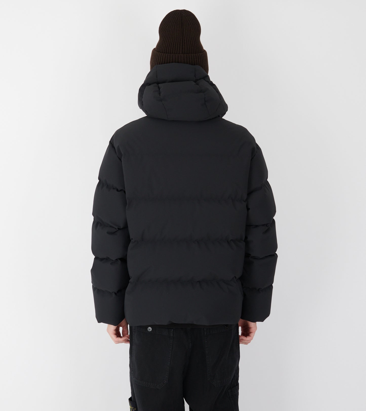 Languedoc Hooded Down Jacket Black