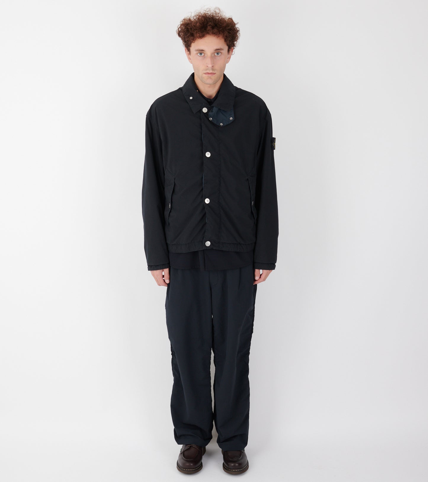 Light Compact Touch Poly-TC Jacket Dark Navy