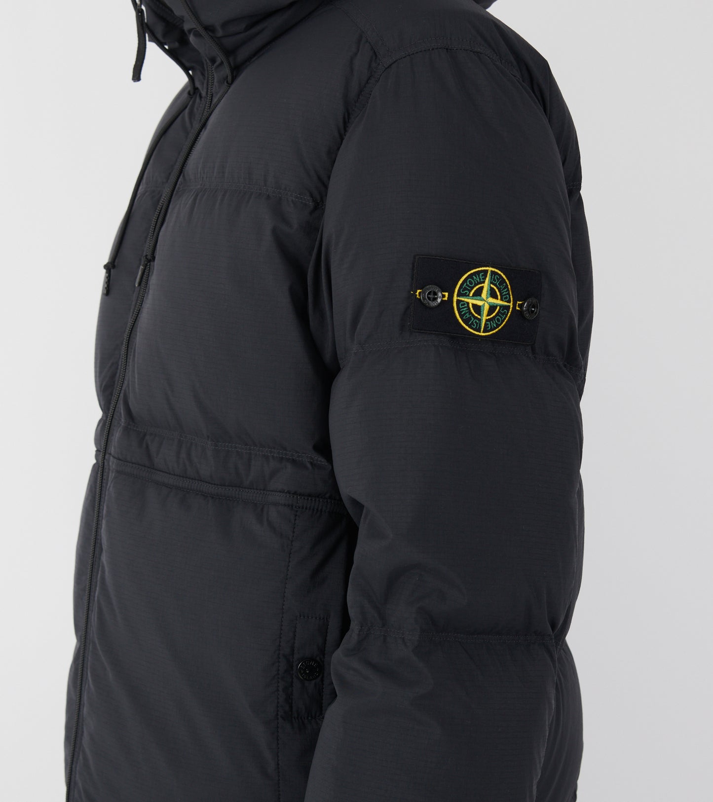 Matt Ripstop Cordura Down Jacket Black