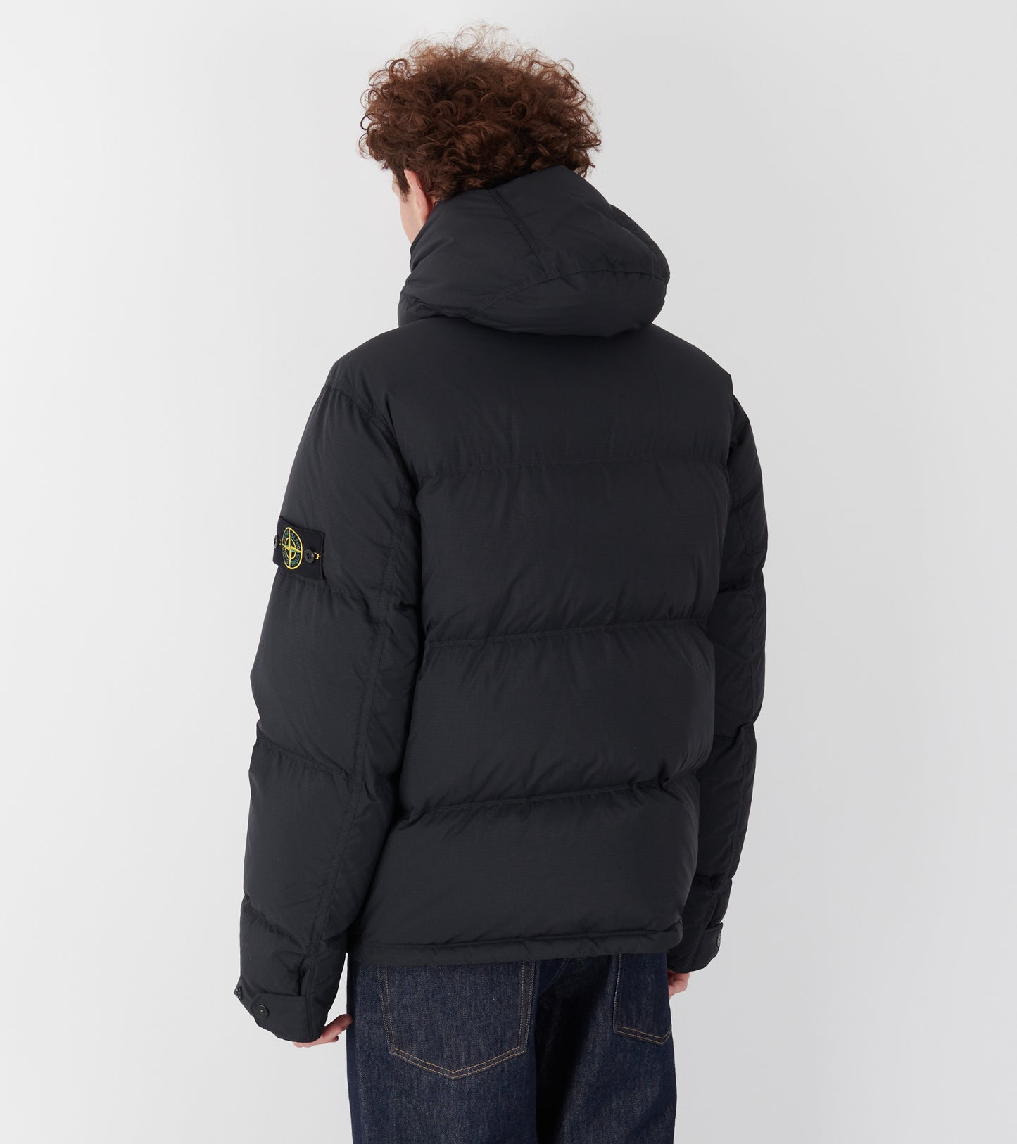 Matt Ripstop Cordura Down Jacket Black