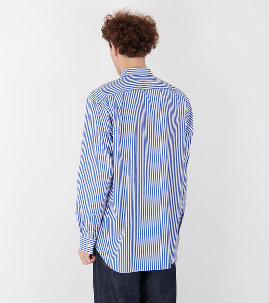 Checkered Patchwork Shirt Blue/Red/Green Mix