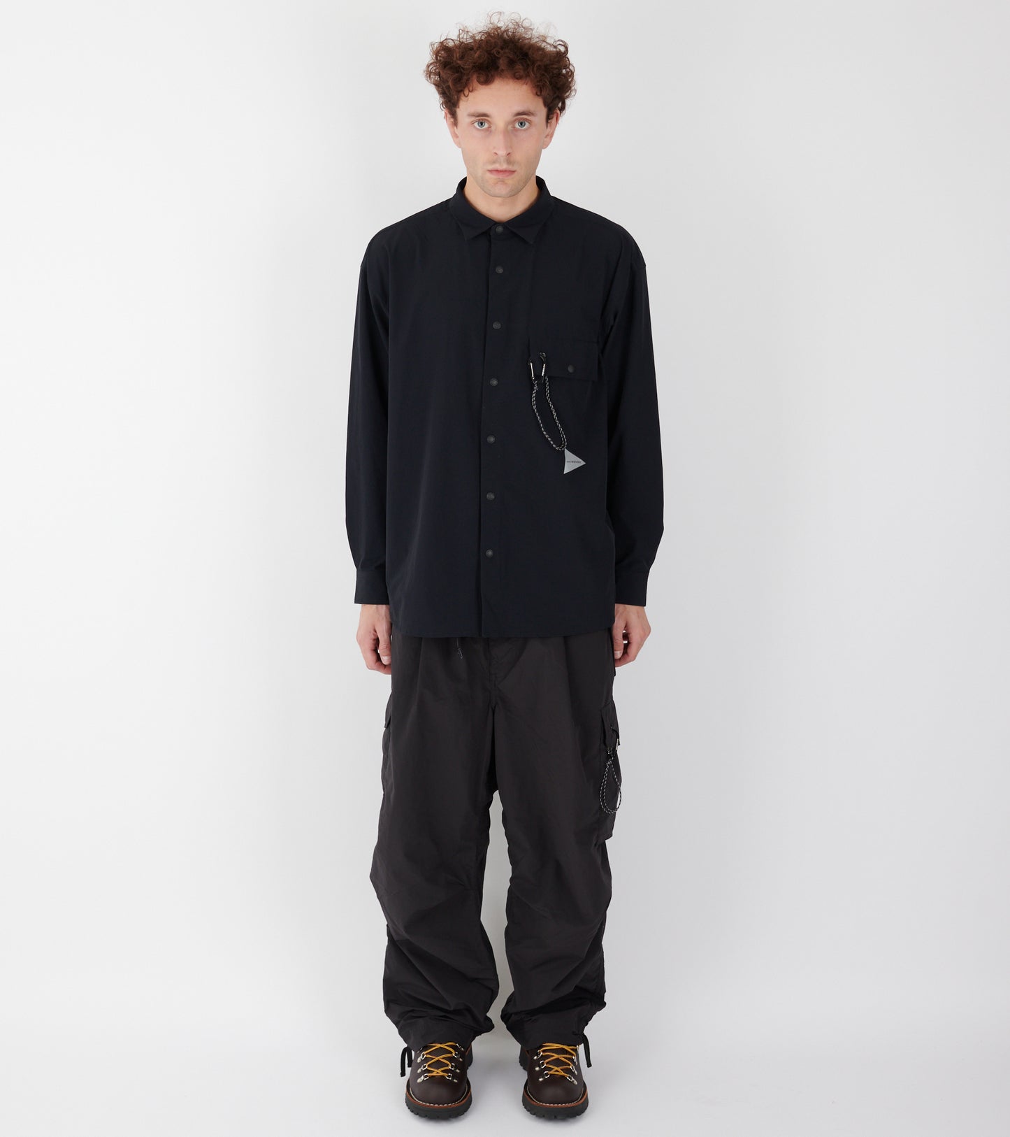 Oversized Cargo Pants Black