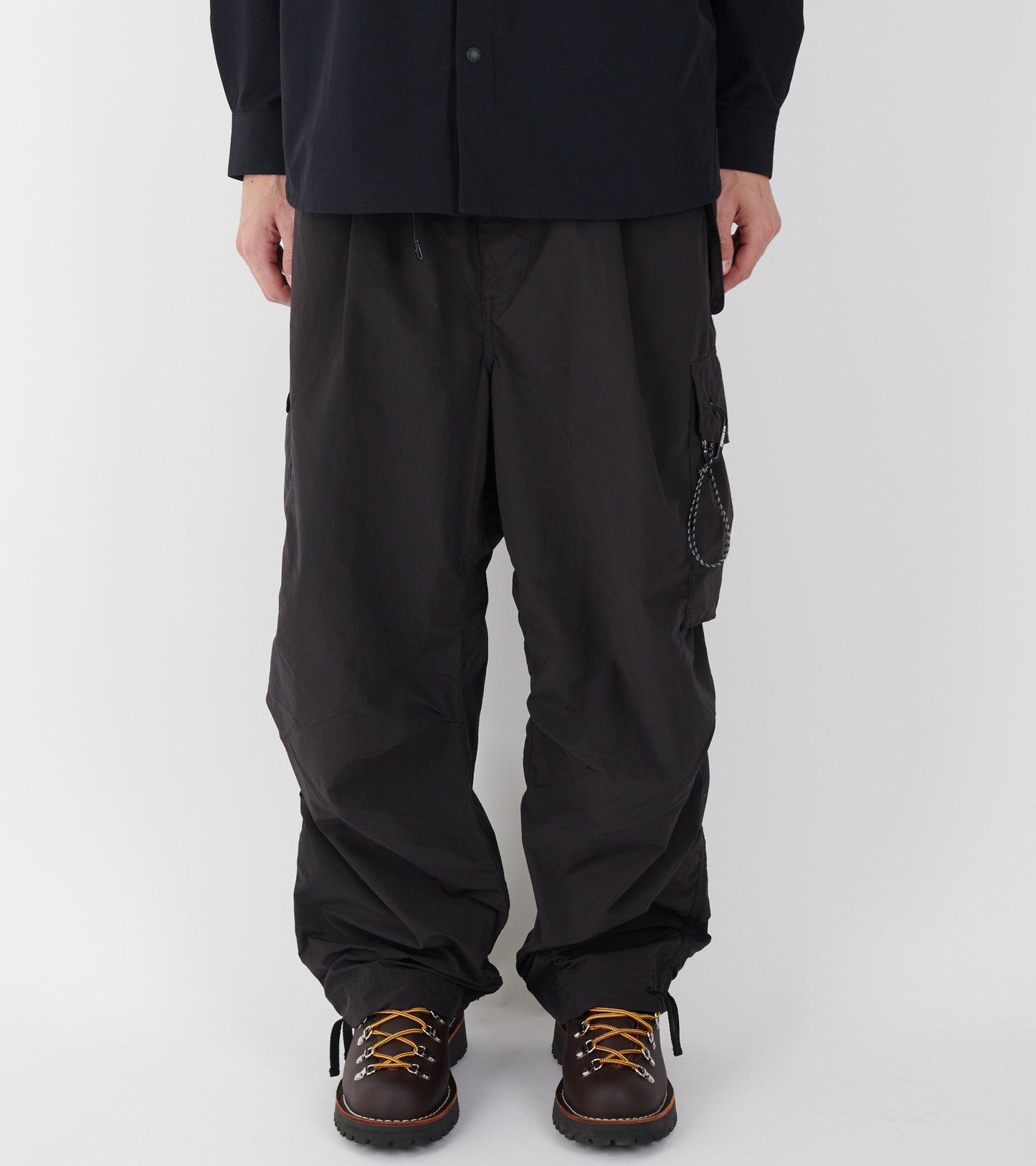 Oversized Cargo Pants Black