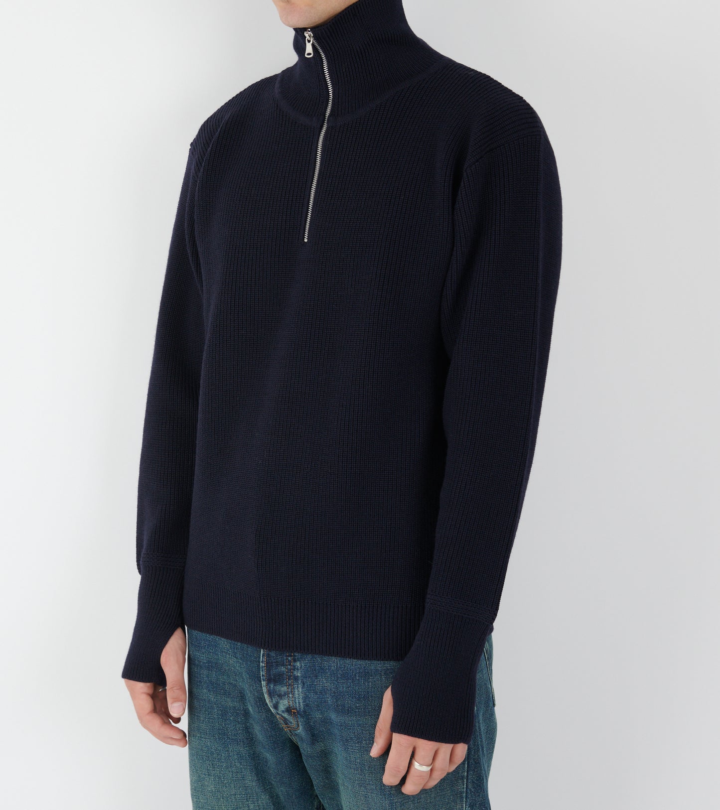 Sailor Half-zip Navy Blue