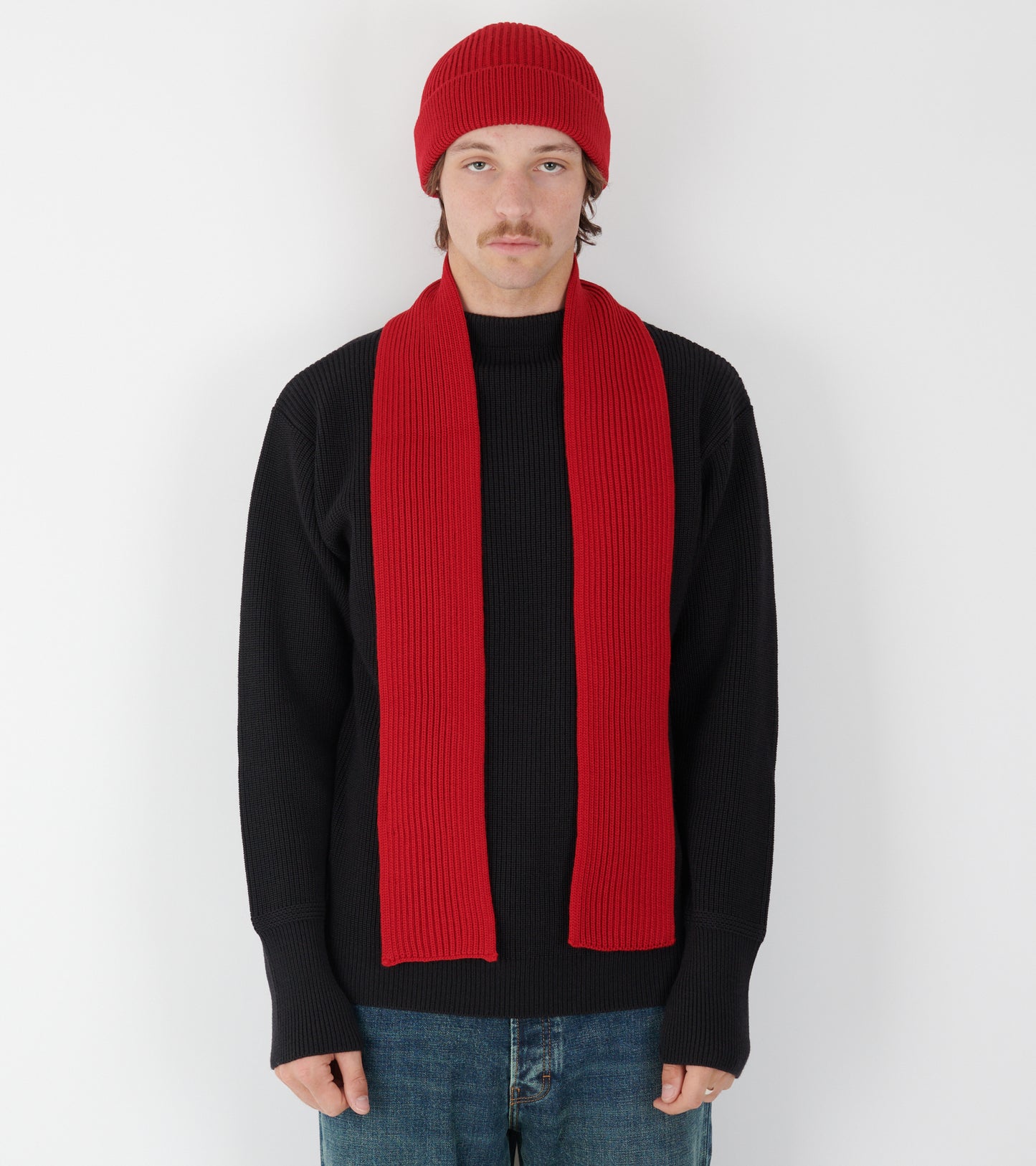 Short Scarf Red