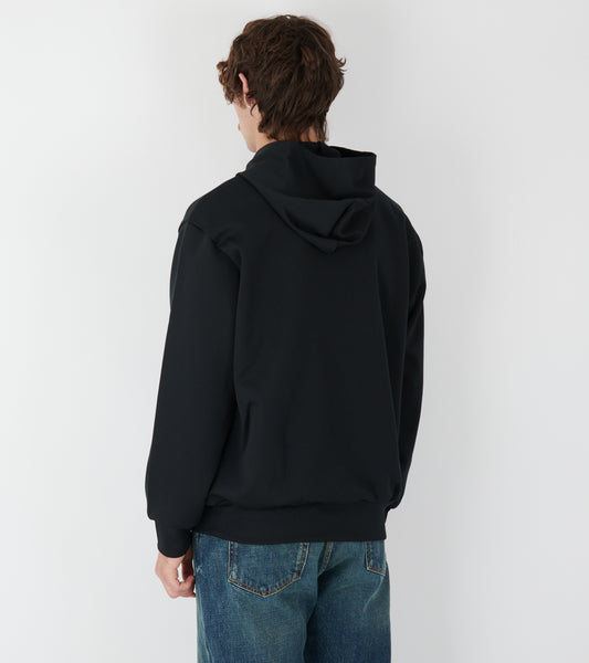 U Red Heart Hoodie Black