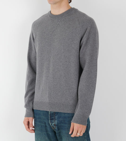 Merino Crewneck Sweater Grey
