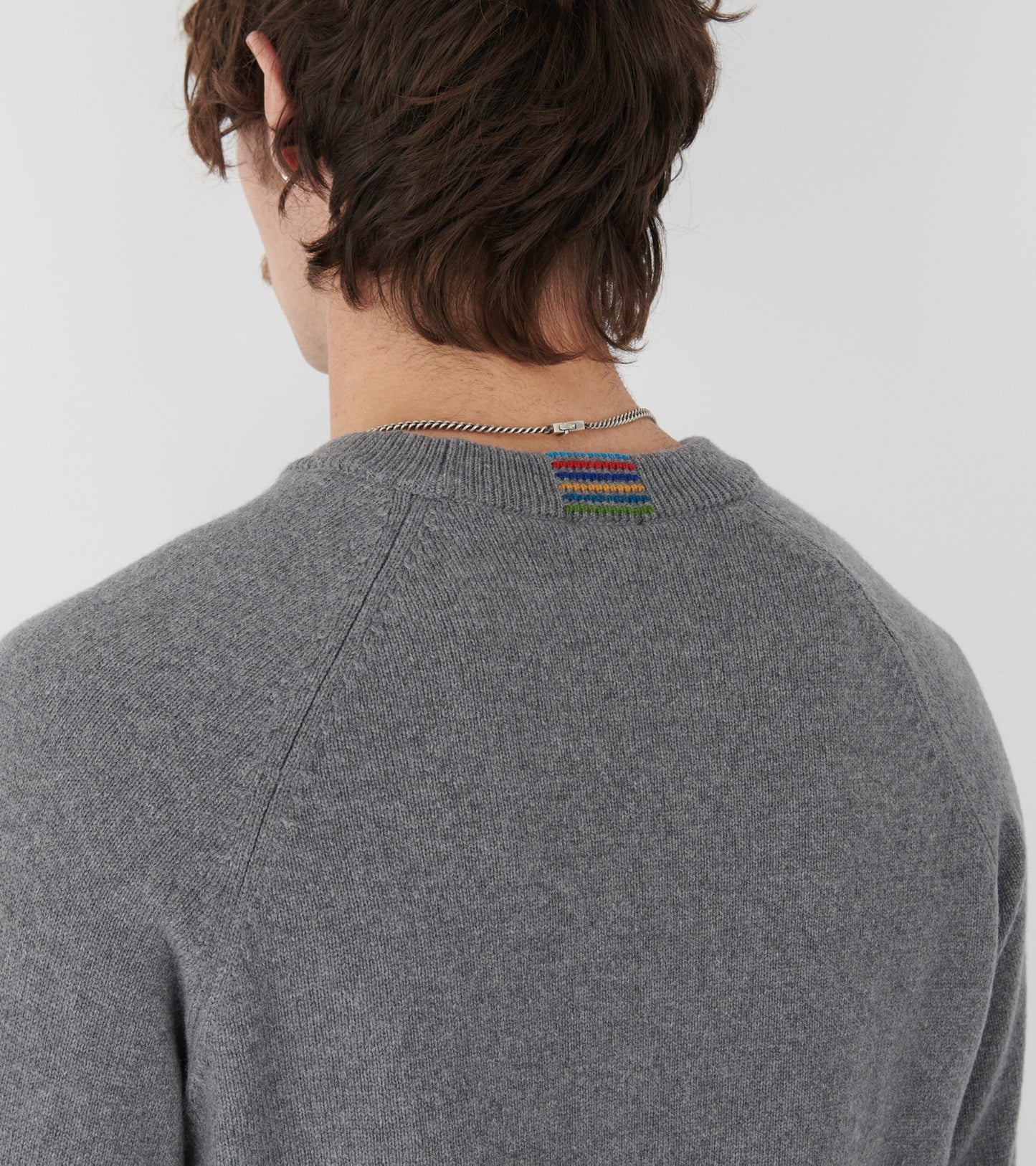 Merino Crewneck Sweater Grey