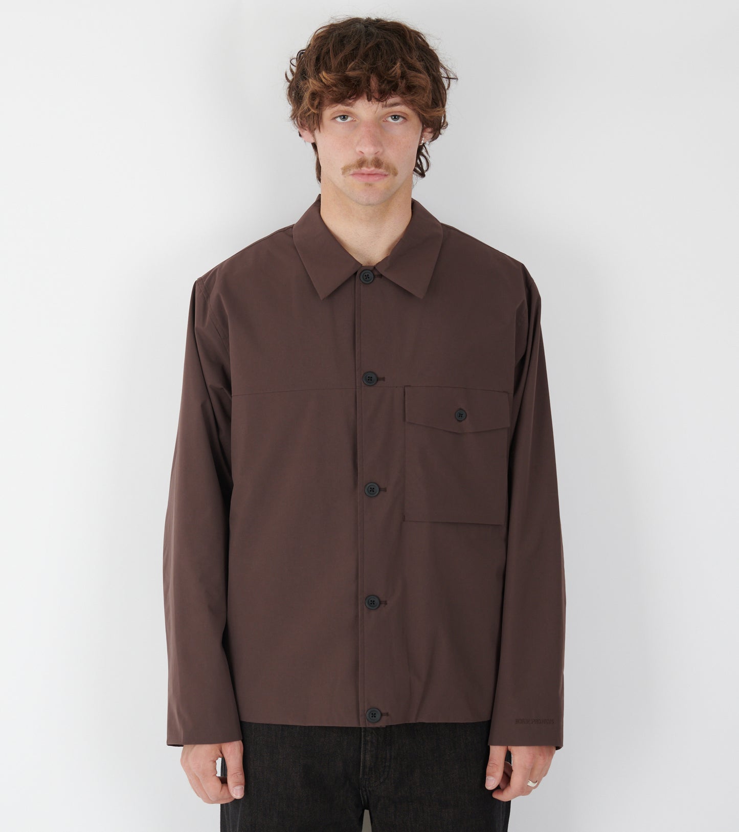 Marcus Windstopper Overshirt Seal Brown