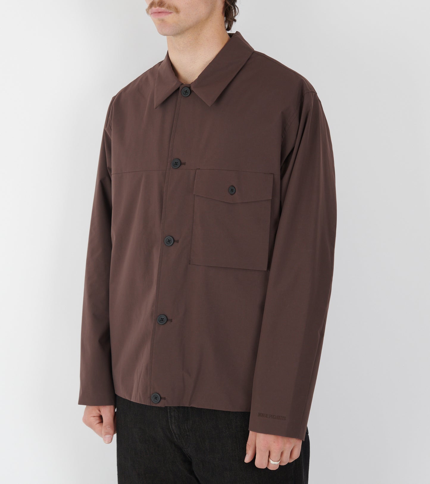 Marcus Windstopper Overshirt Seal Brown