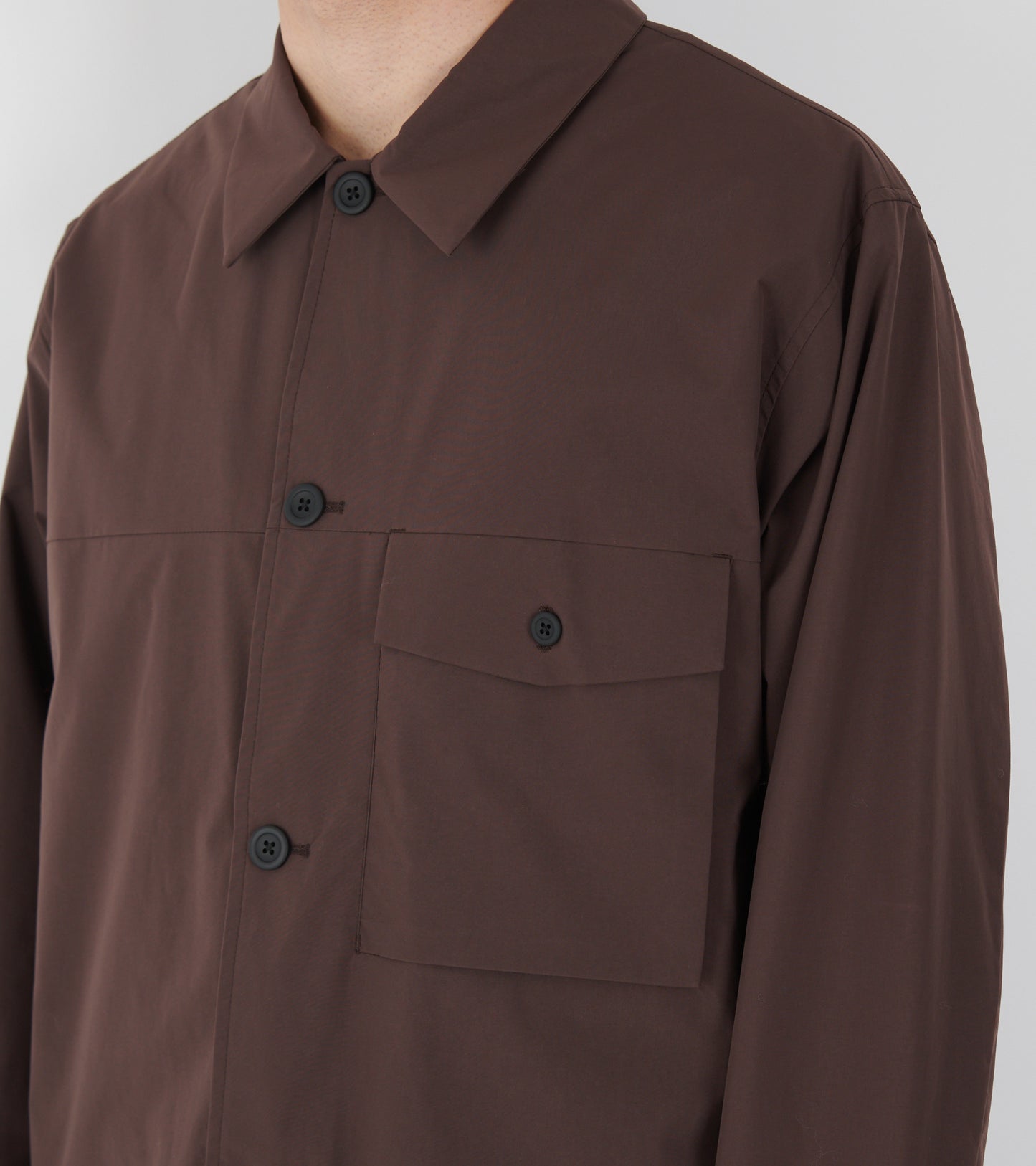 Marcus Windstopper Overshirt Seal Brown