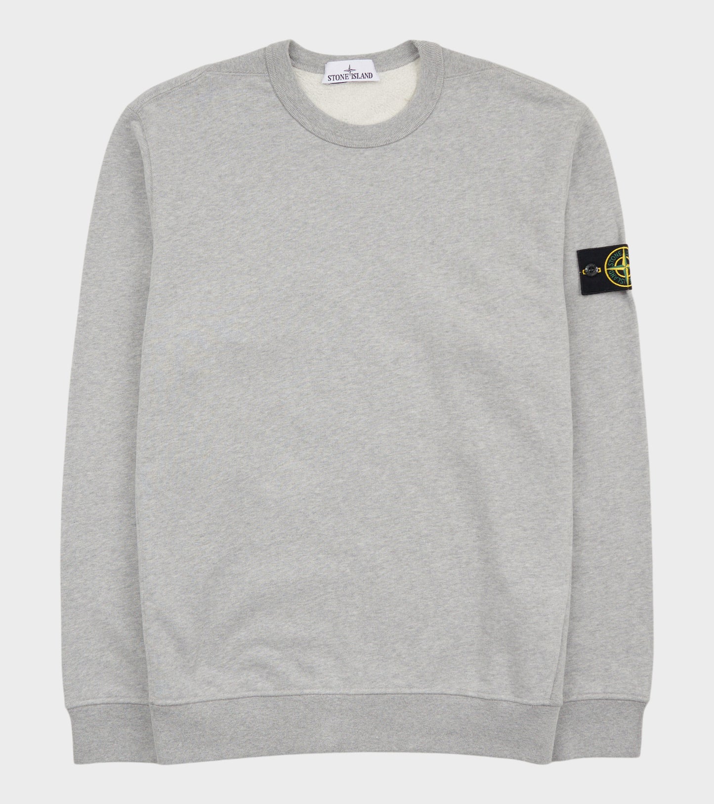 Patch Sweatshirt Grey Melange