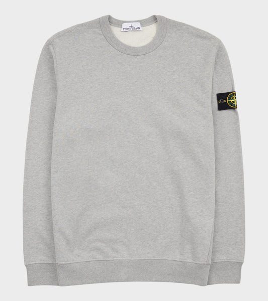 Patch Sweatshirt Grey Melange
