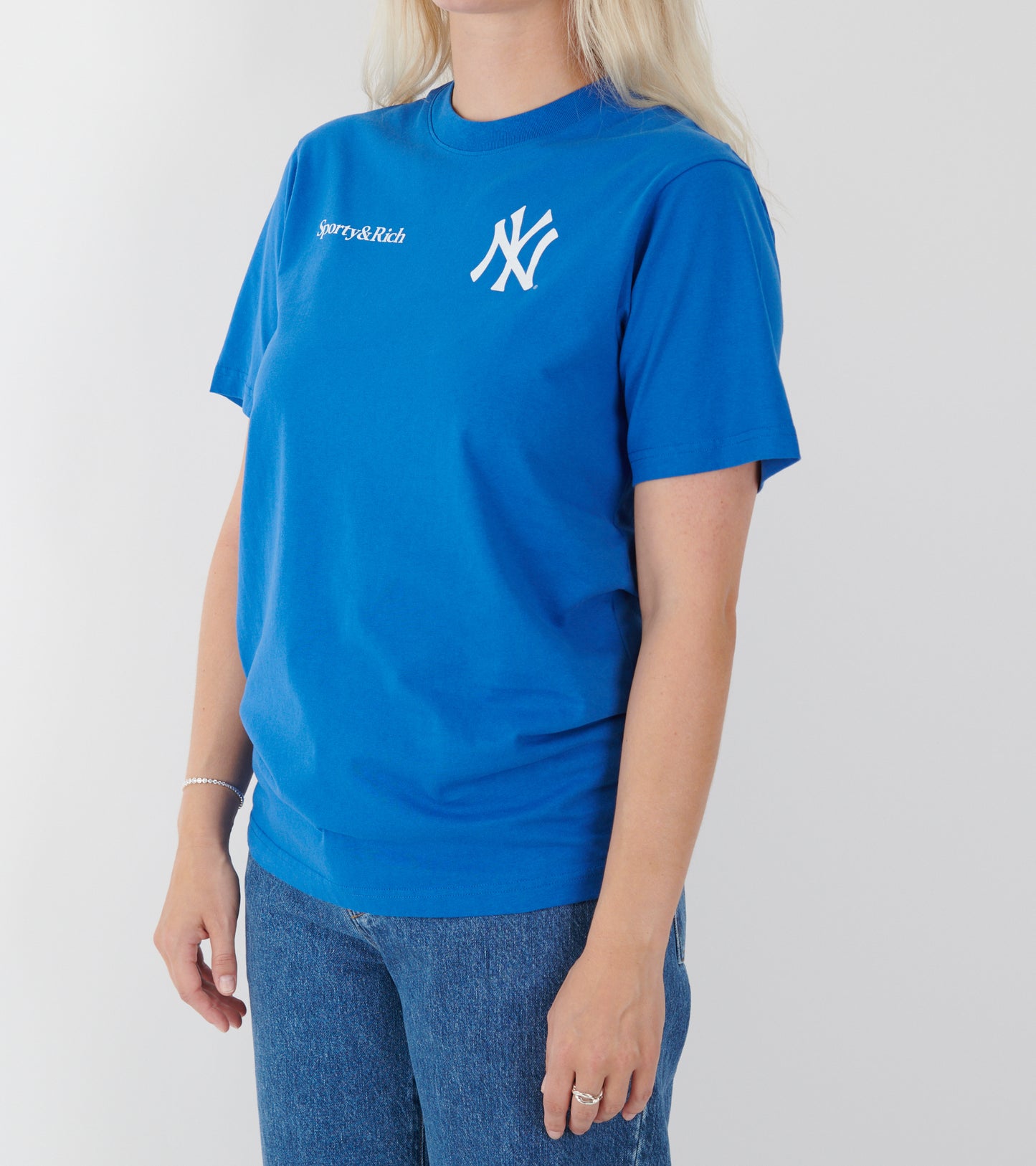 Slugger T-shirt Team Blue/White