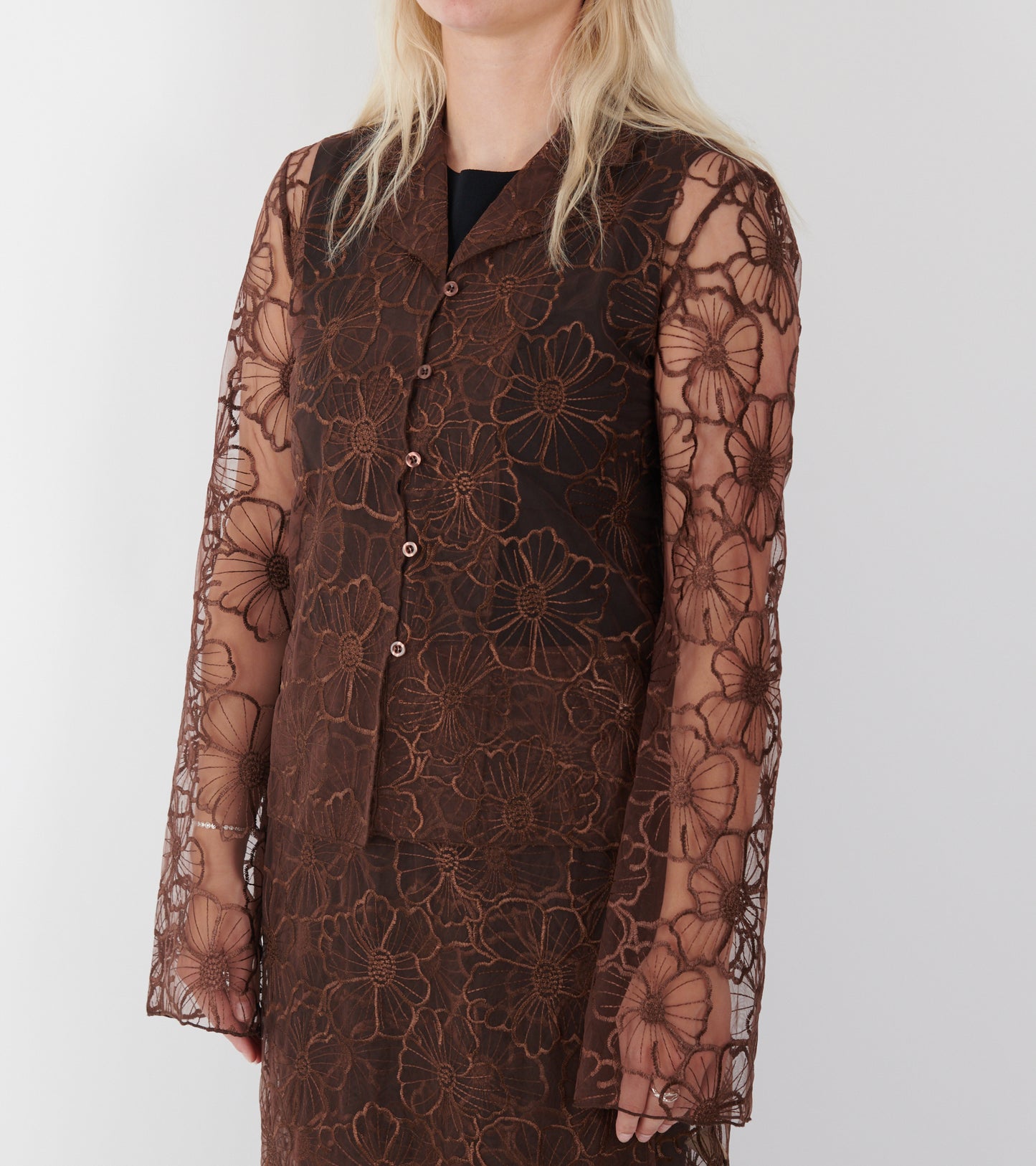 Flora Shirt Brown