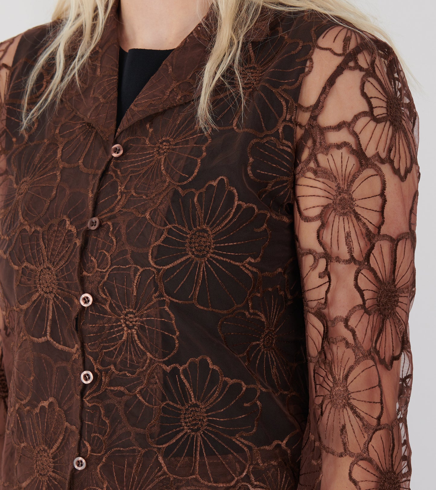 Flora Shirt Brown