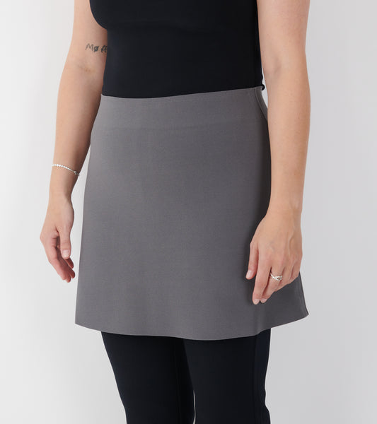 Lay3 A mini Skirt Silver