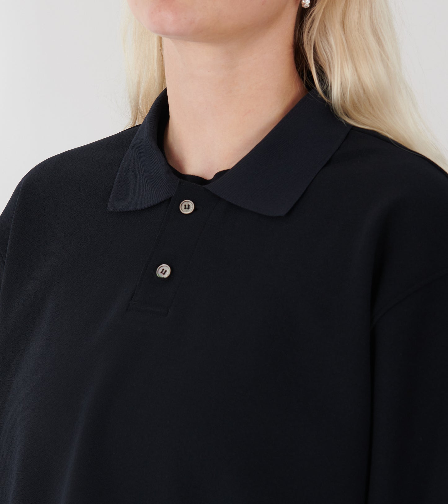 Lay2 Long-Sleeve Polo Ink