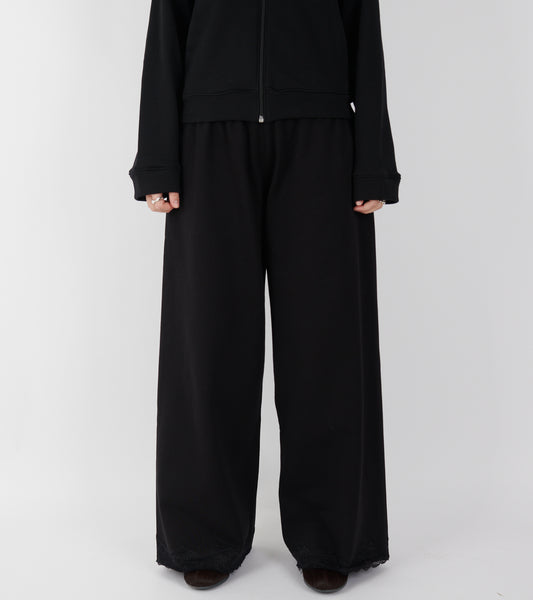 Lace Sweatpants Black