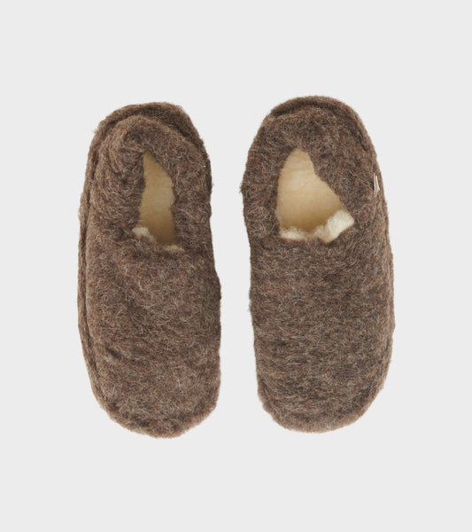 Siberian Slippers Mid Brown
