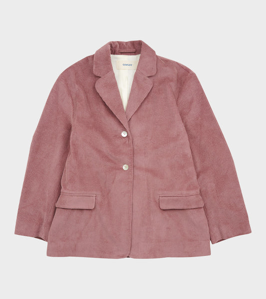 Japanese Cotton Corduroy Andie Blazer Thistle