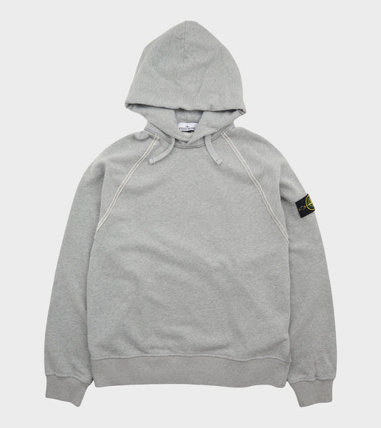 External Seams Hoodie Light Grey