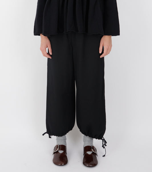 Drawstring Pants Black