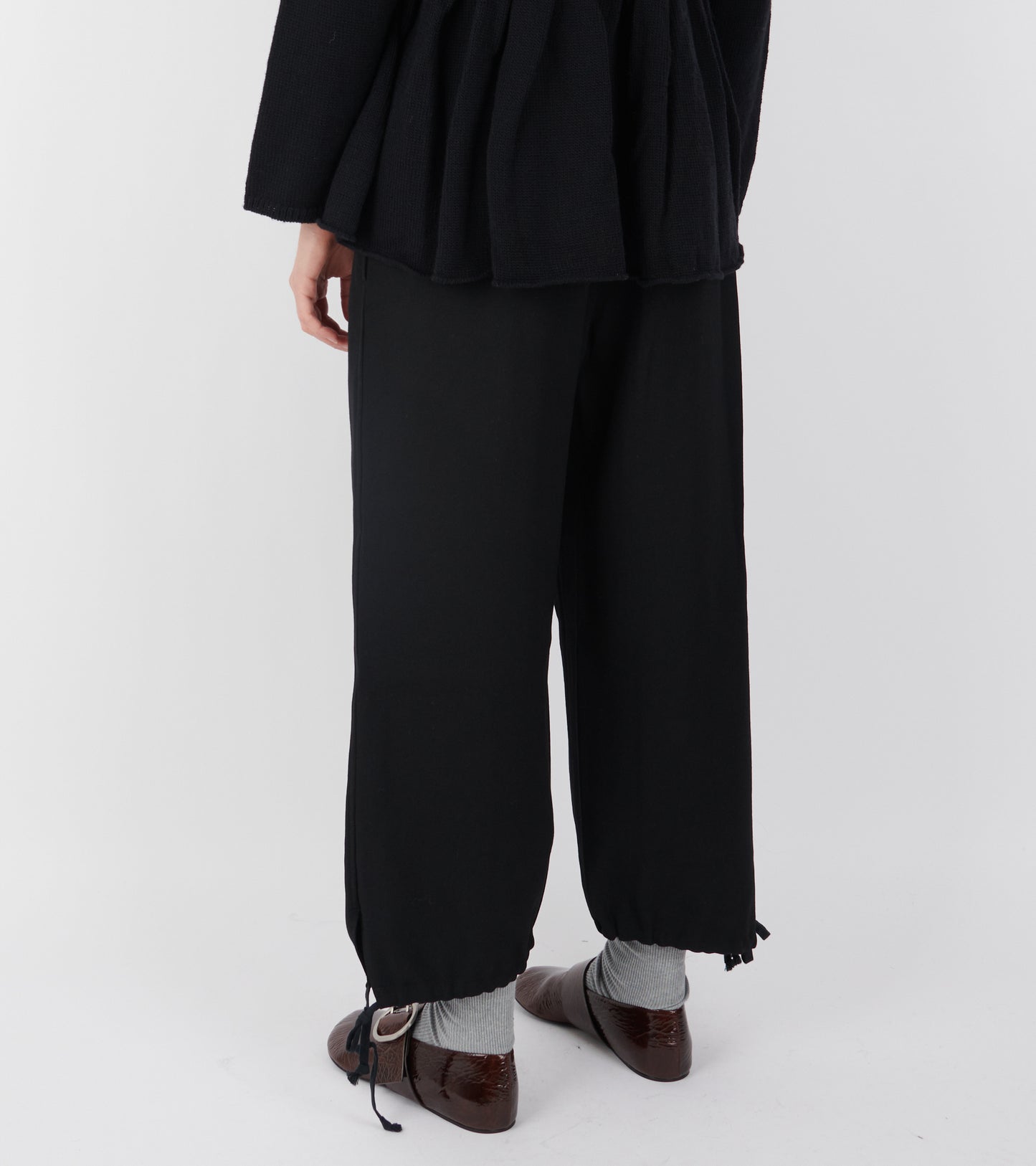 Drawstring Pants Black