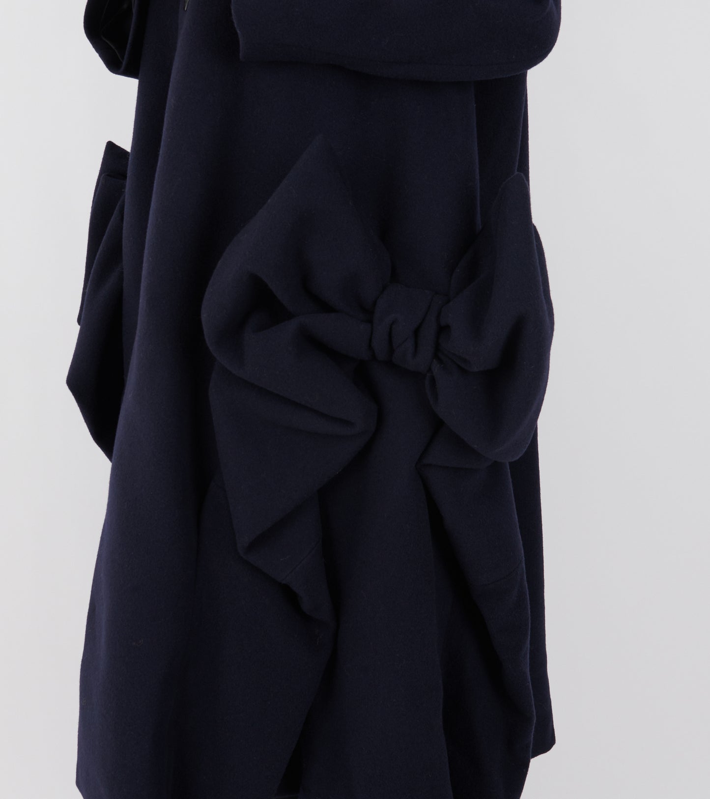 Bow Coat Navy