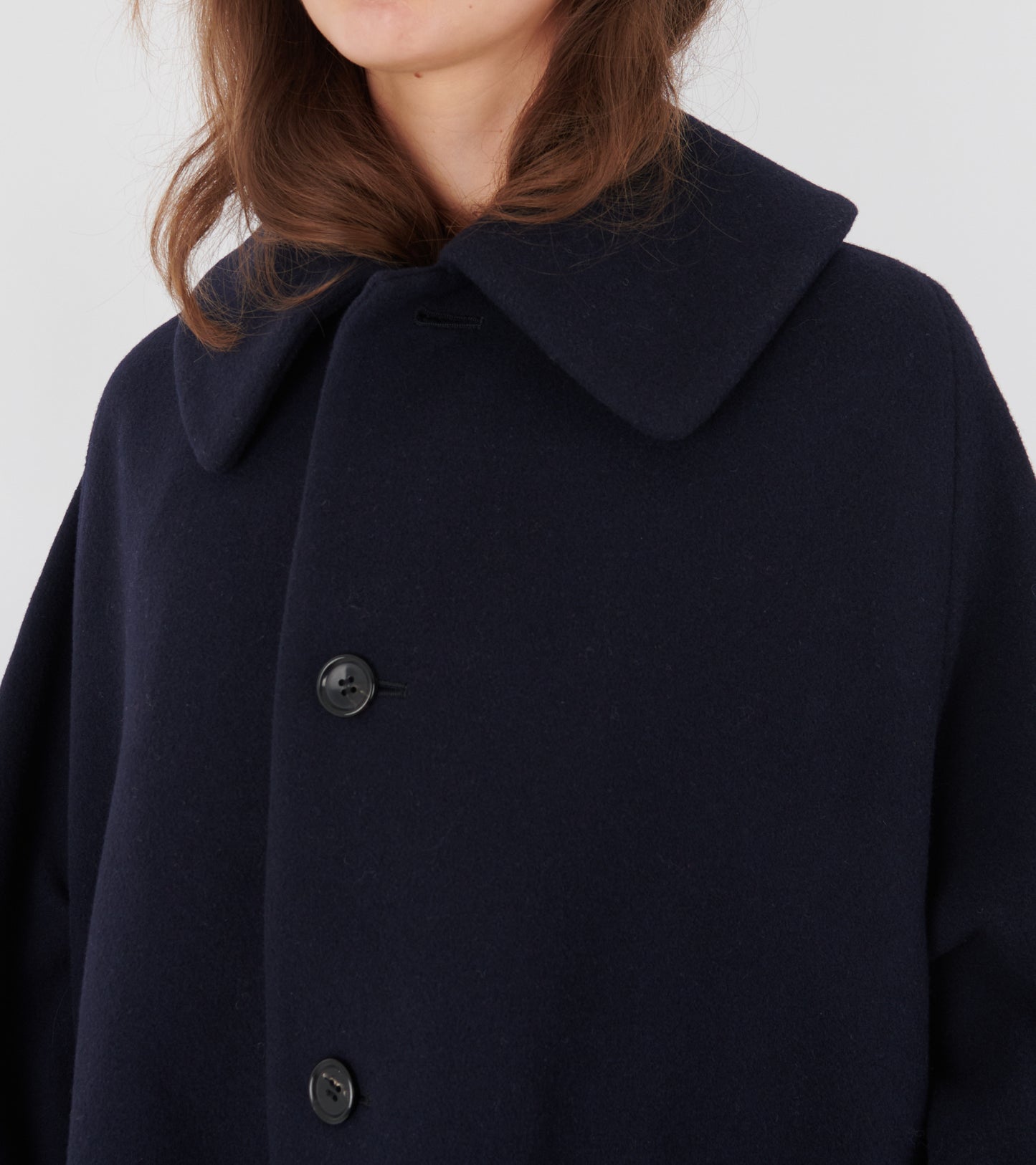 Bow Coat Navy