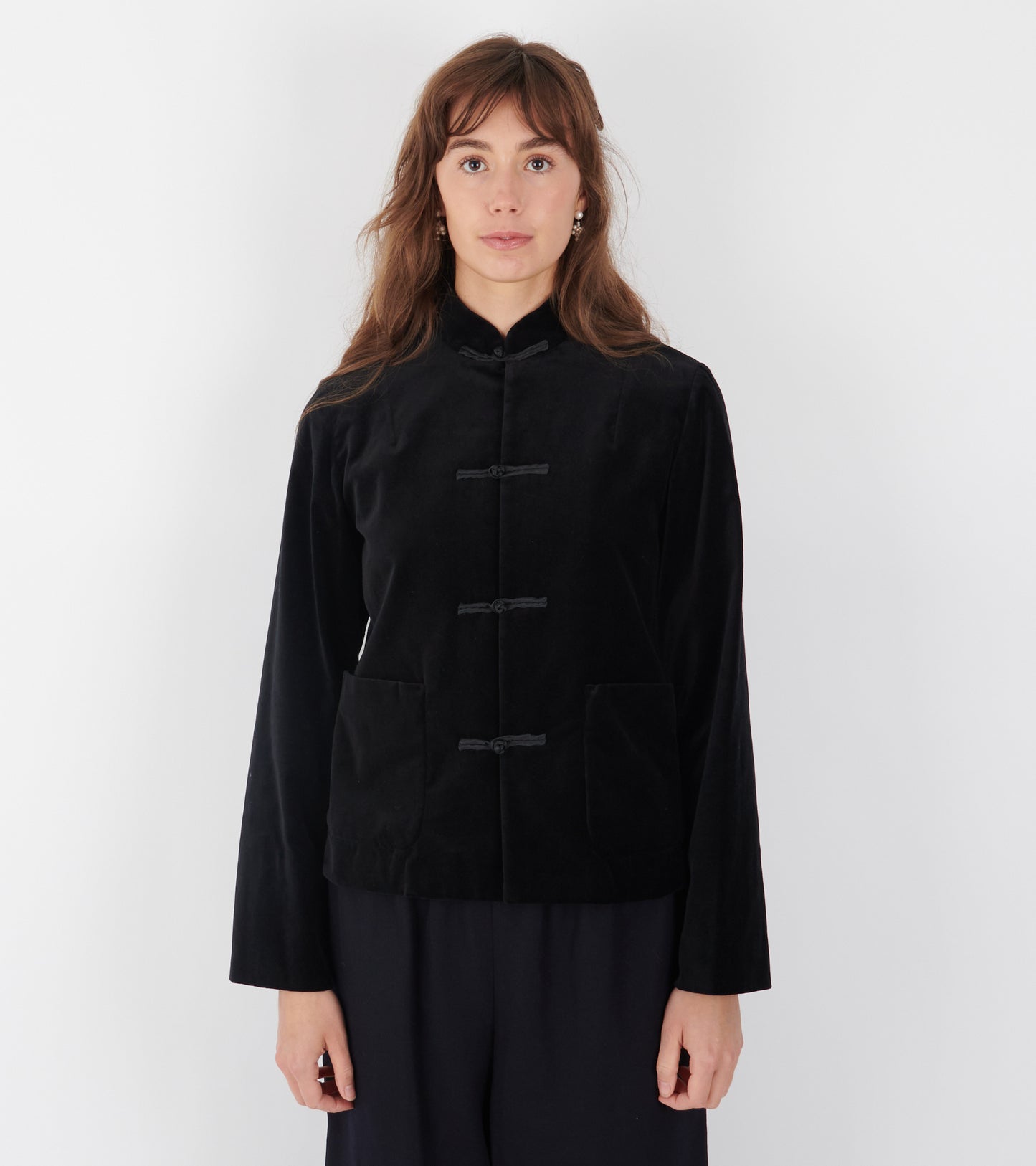 Velvet Jacket Black