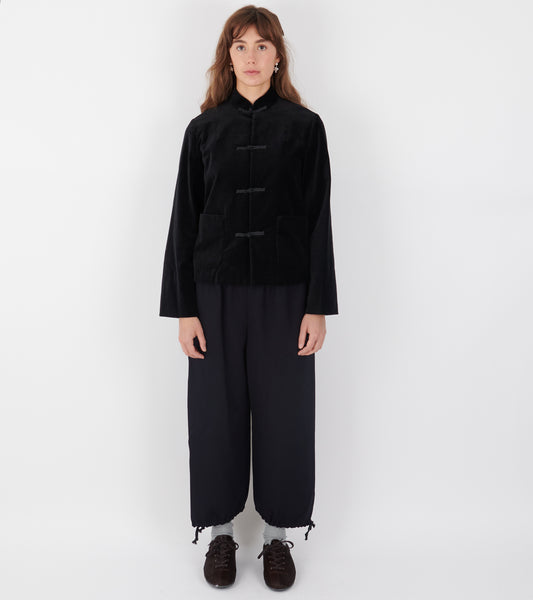 Velvet Jacket Black