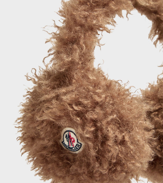 Padded Teddy Ear Muffs Brown