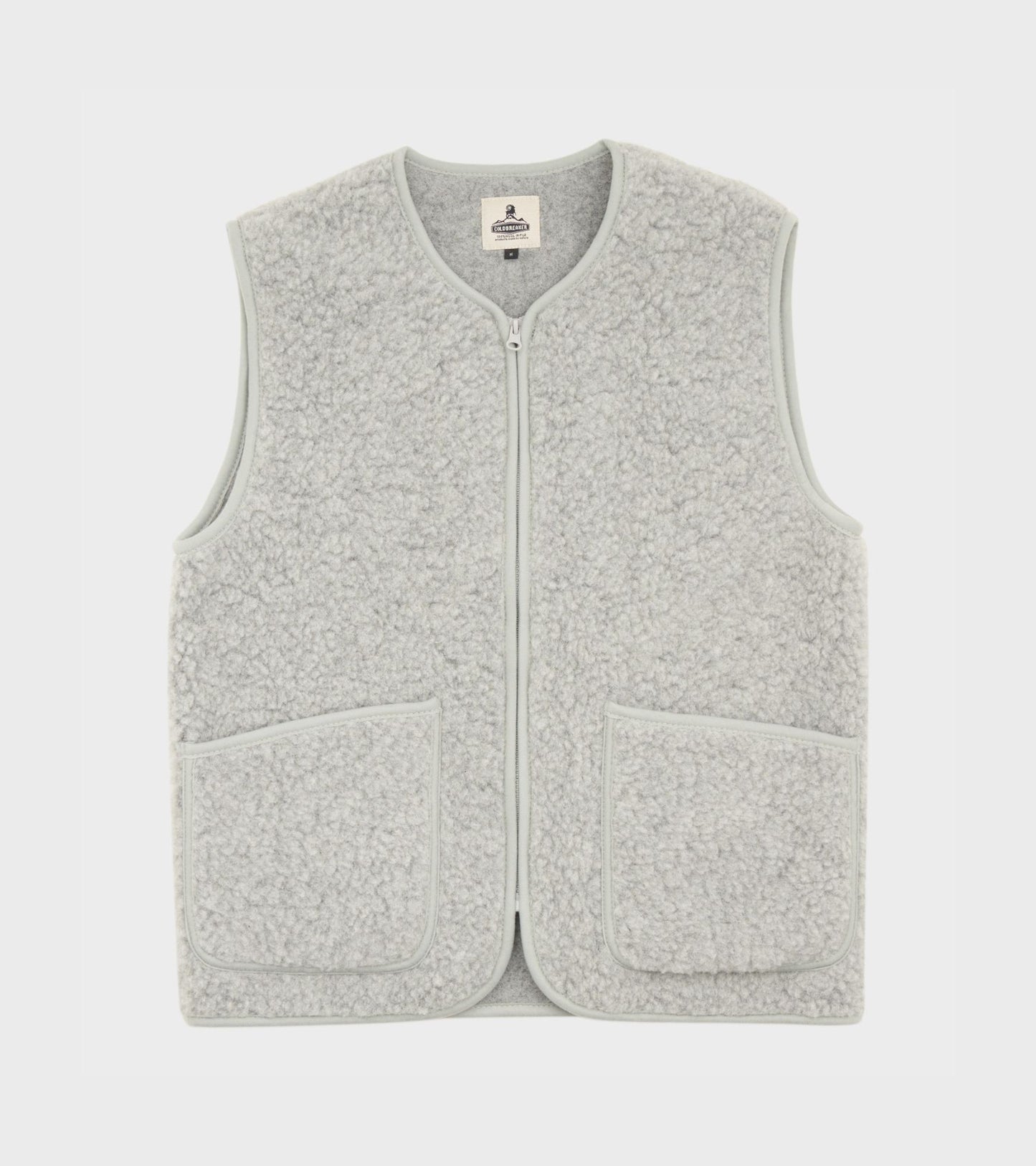 Zip Vest Silver