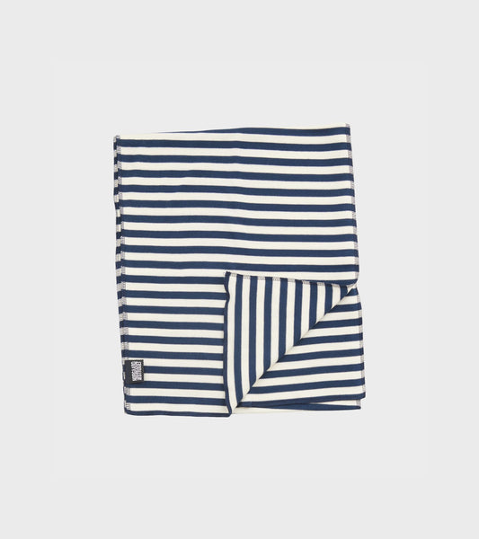 Scarf Interlock Marine/Ecru