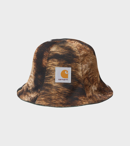 Cordura Sauna Hat Olive/Wild Dog Print