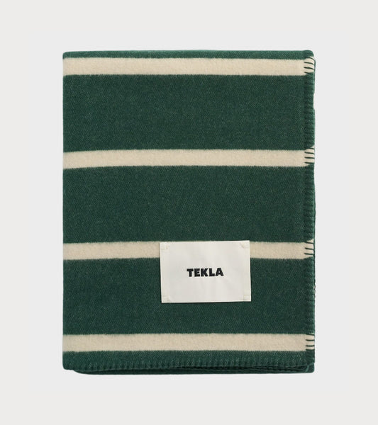 Lambswool Blanket Rugby Stripes