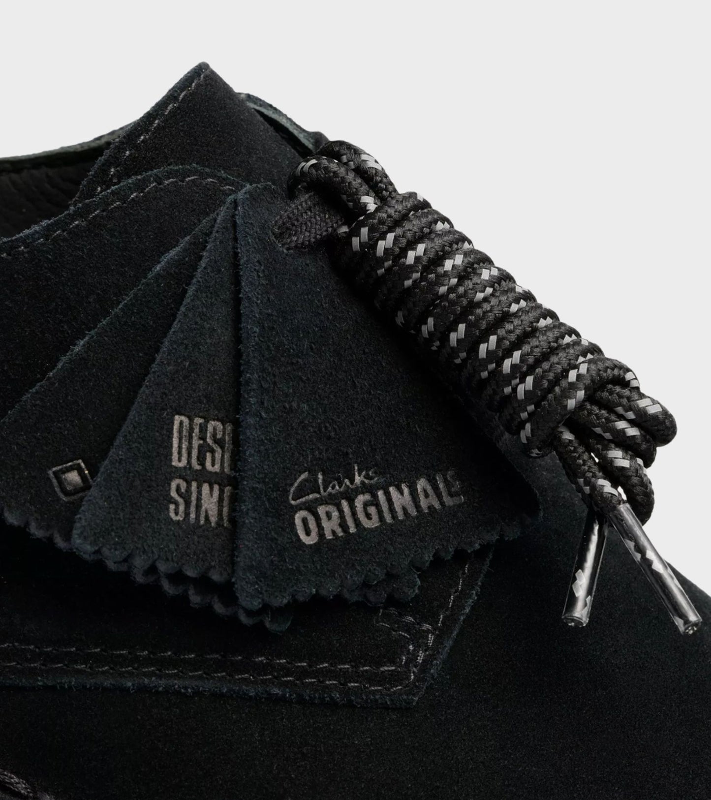 Desert London Gore-tex Black Suede